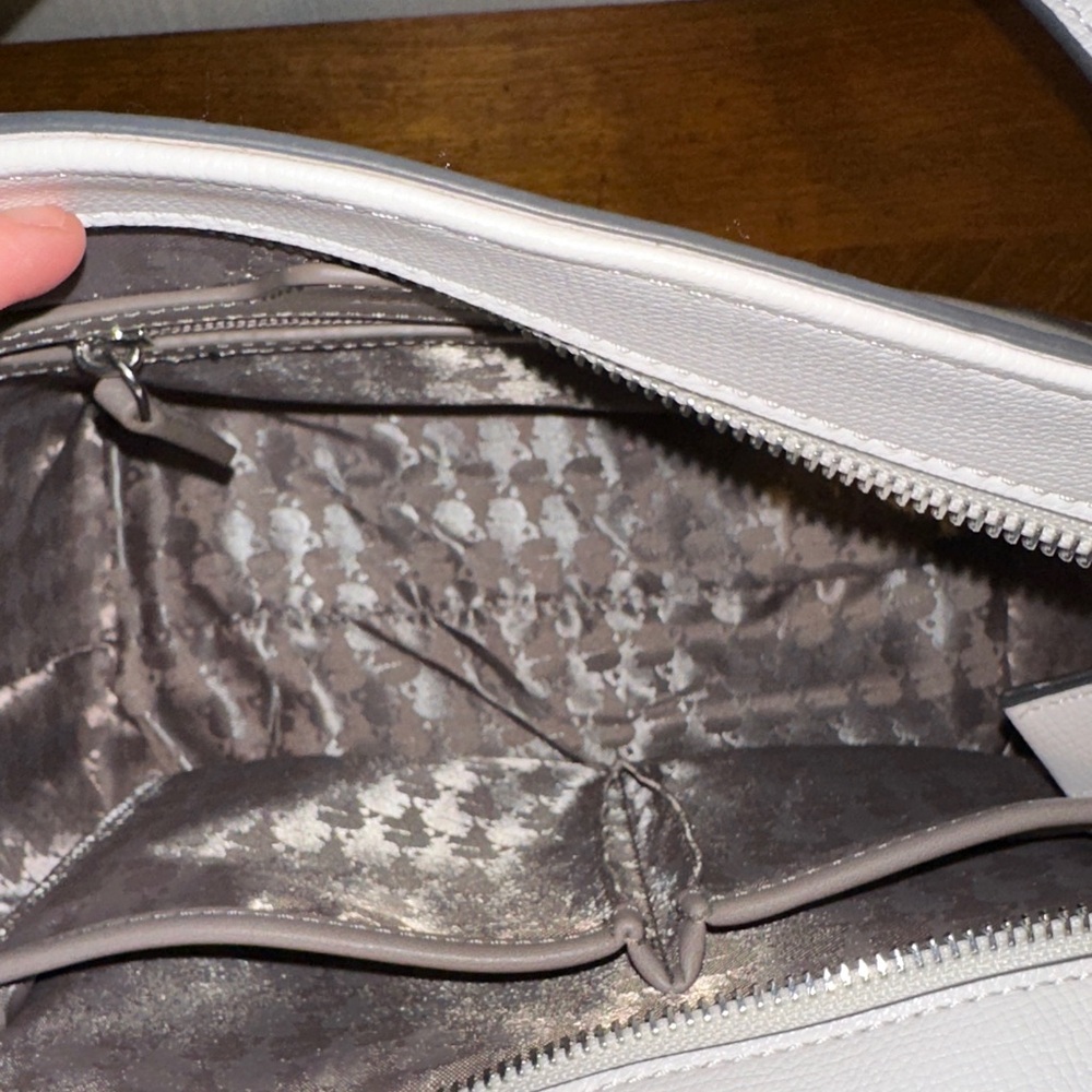 Karl Lagerfeld White Satchel Bag - Picture 7 of 15